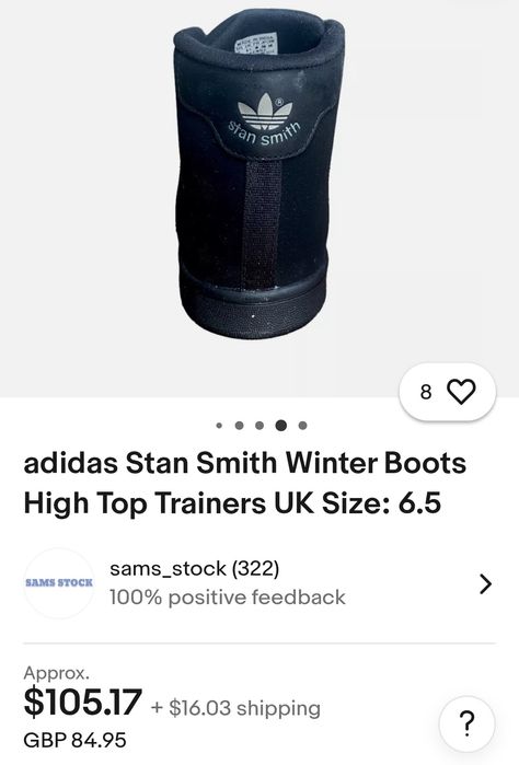 Ghete piele Adidas Stan Smith 43