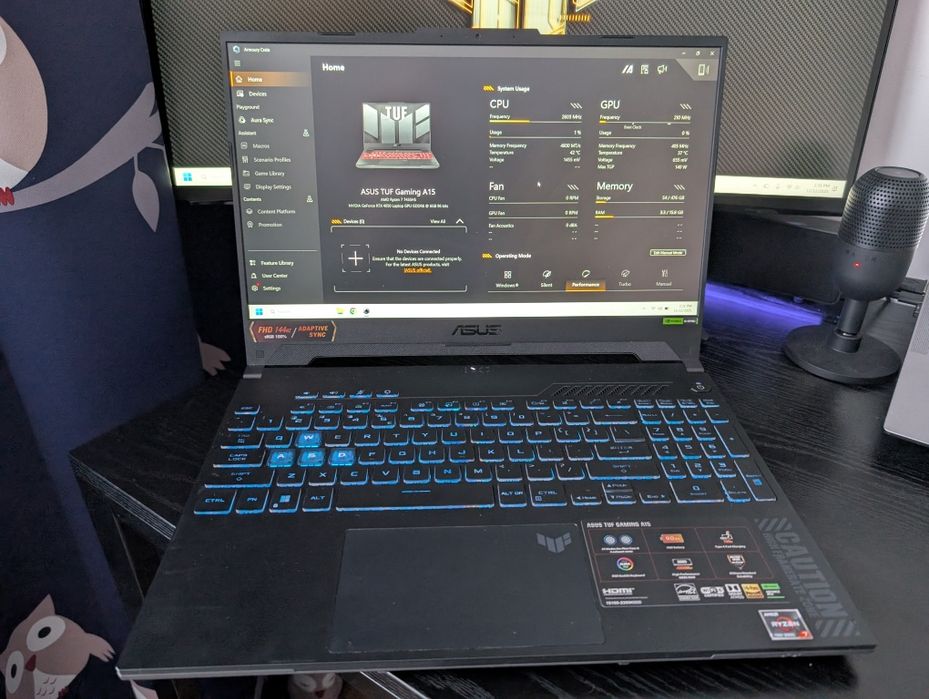 Asus TUF Gaming A15 AMD Ryzen 7435HS RTX 4050
