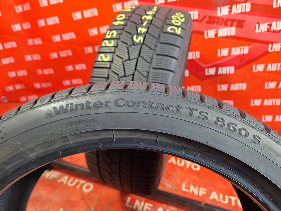 Anvelope de IARNA - 225/40/19 - Continental - 5.70 / 7.44 MM  DOT 2020