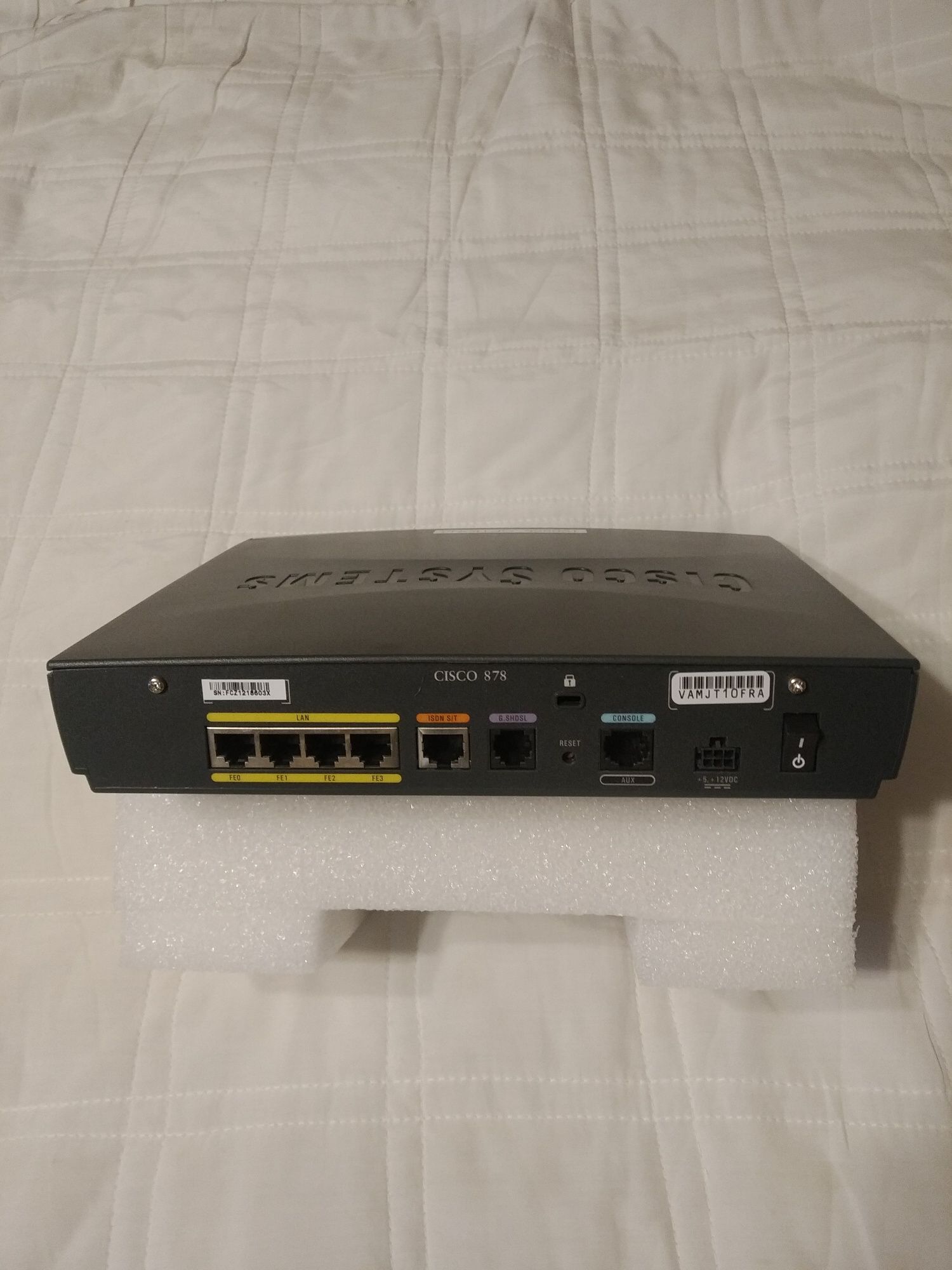 ПРОМОЦИЯ Cisco 878 рутер-НОВ - сега за 50 лв.