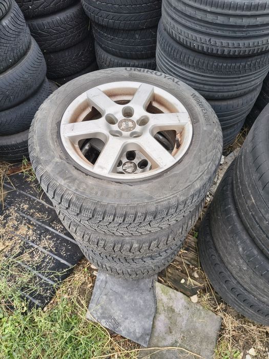 Roti de iarna jante aliaj cu anvelope 195.65.r15 pt golf 5x112