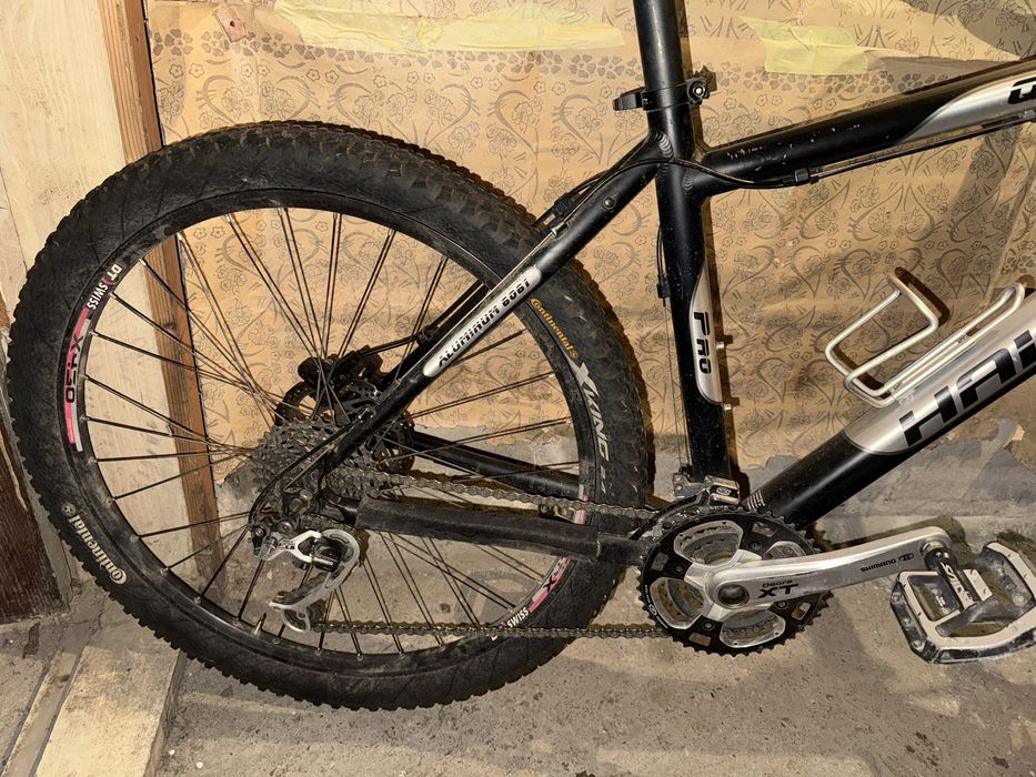 Bicicleta Mountain-Bike Haibike hardtail, aluminiu, furca Fox, DeoreXT