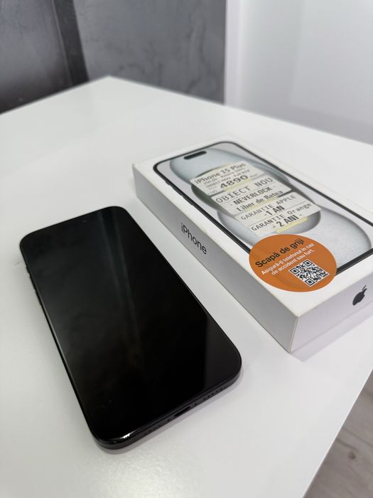 Iphone 15 plus black 256 GB