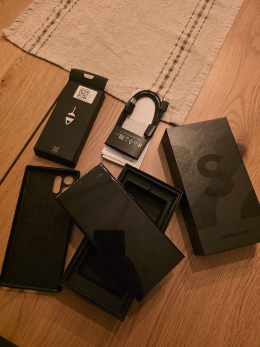 Samsung Galaxy S22 Ultra, Dual SIM, 256GB, 12GB RAM, 5G, Phantom Black