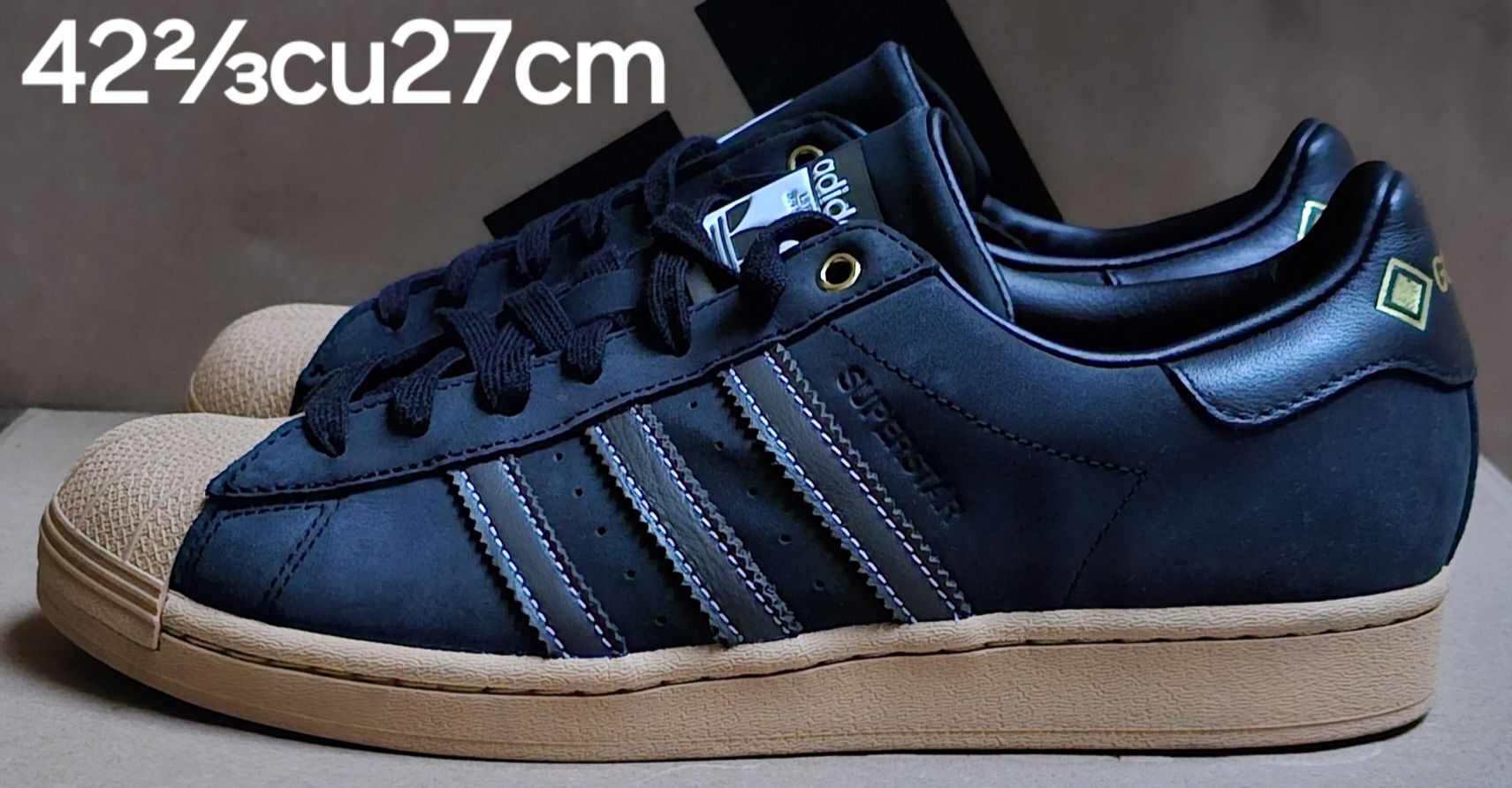 Adidas superstar gtx marimea 42⅔cu27cm