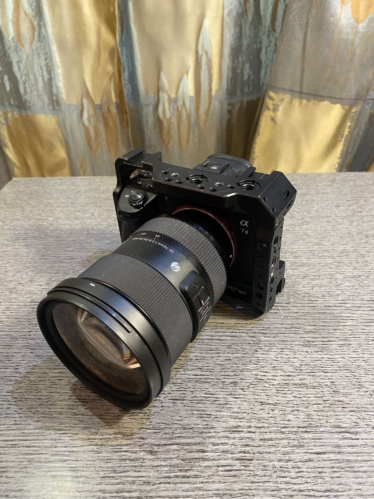 Sony A7m3, с обьективом Sigma 24-70 2.8 DG DN