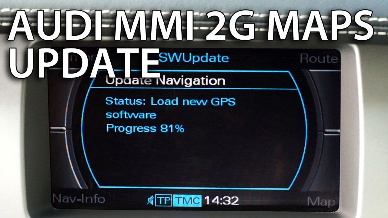 Диск за навигация Audi MMI 2G High (навигационен диск за Ауди)