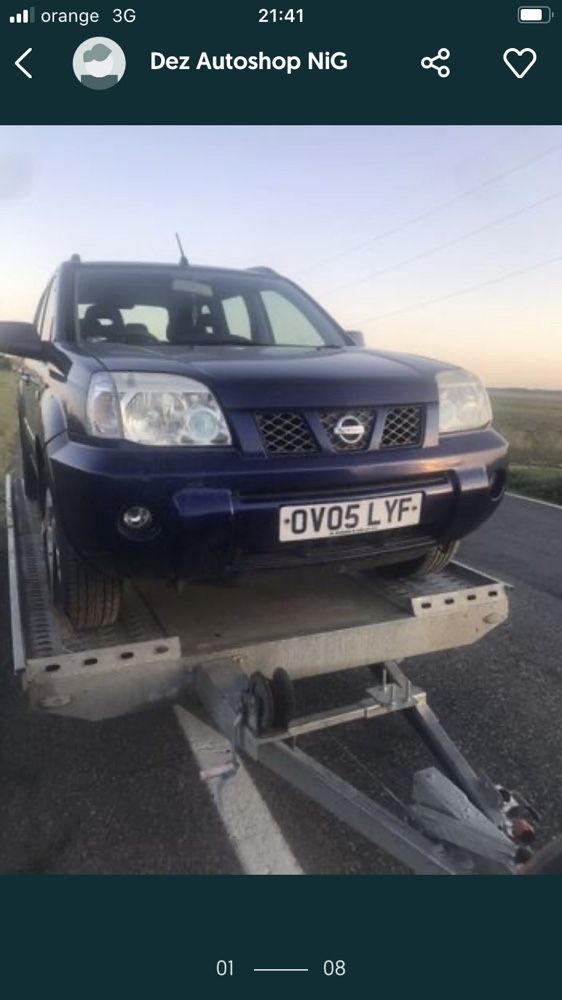 Trager Nissan X Trail 2.2 dci T30 an 2005