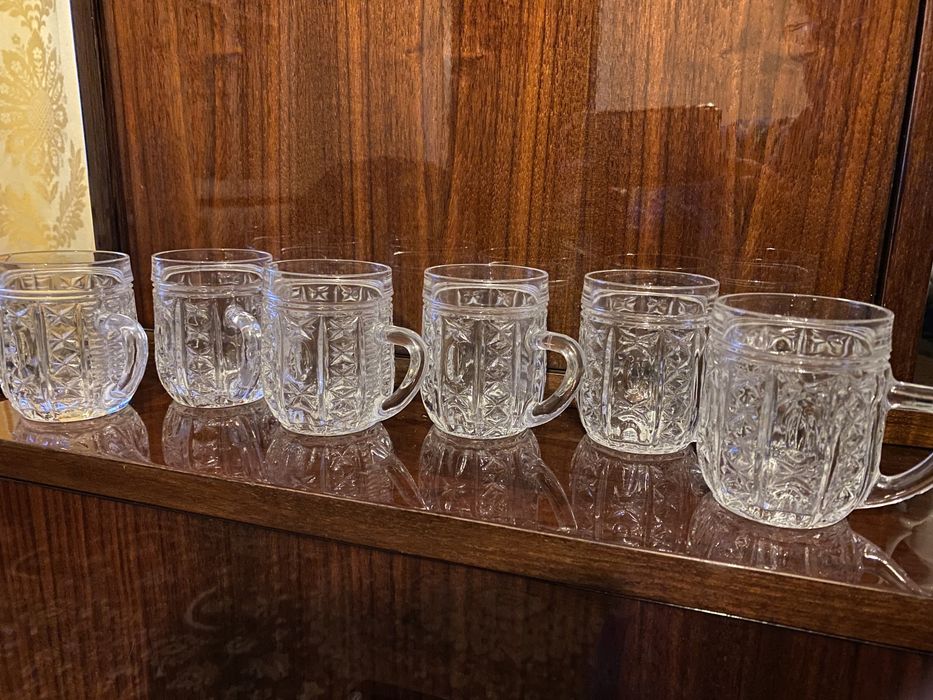 Хрустальные пивные кружки