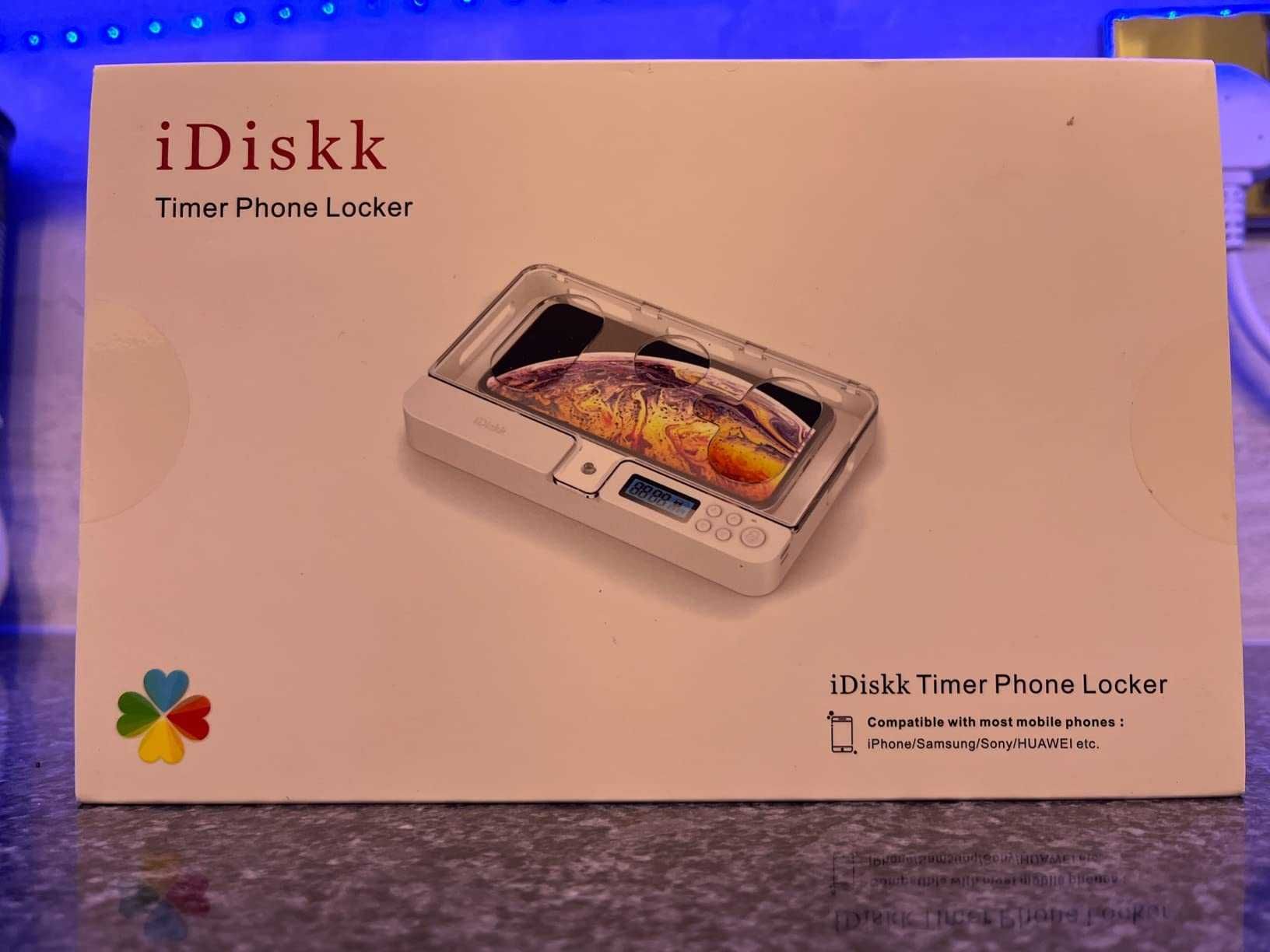 iDiskk Phone Lock Box с таймер, Phone Jail за iPhone повечето Android