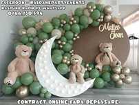 Arcada baloane botez Panou foto gender reveal Photocorner majorat