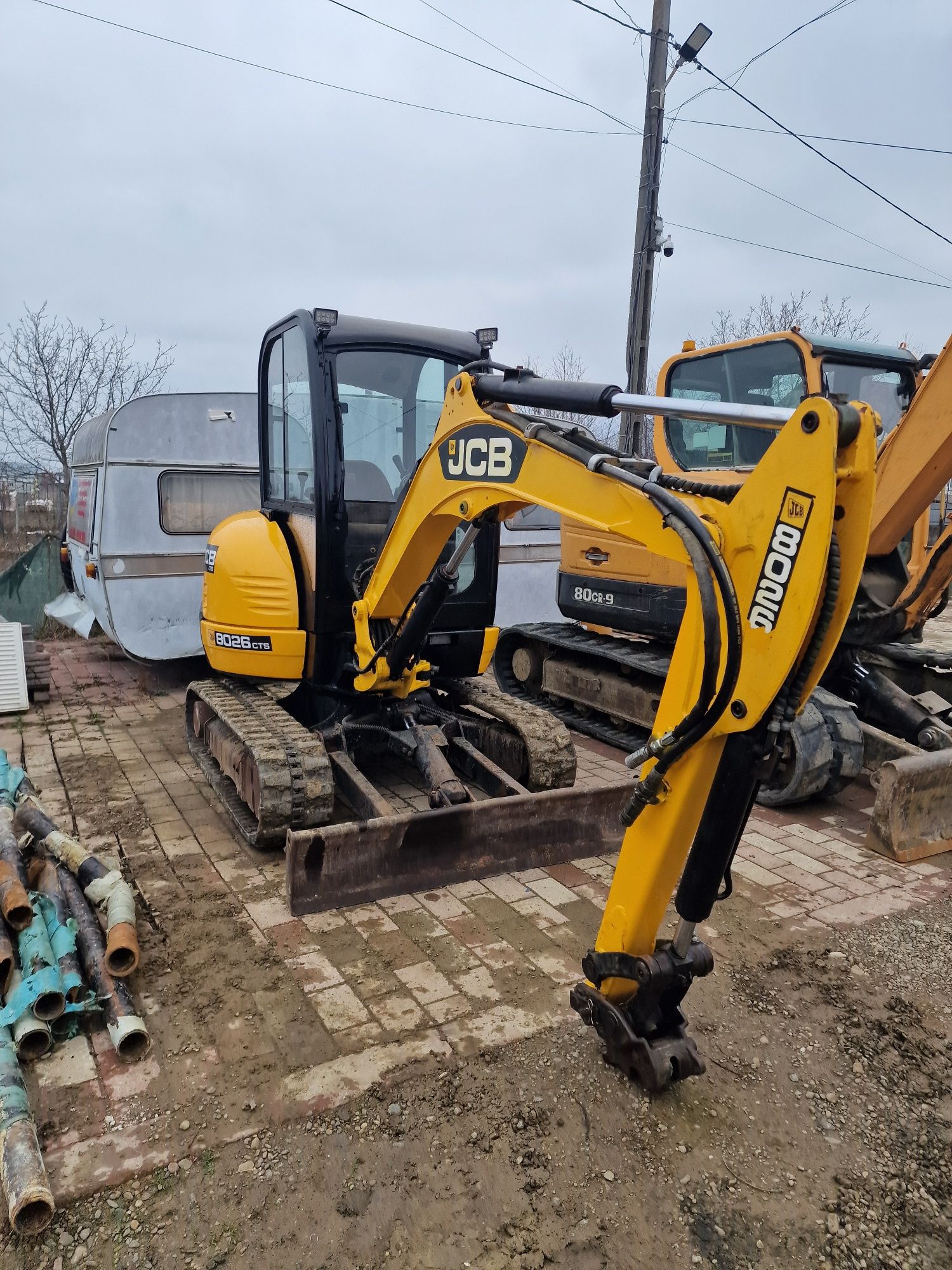 Miniexcavator jcb 8026 2013