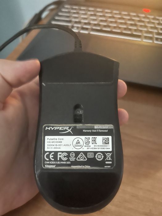 Набор мышка hyper x + клавиатура razer в отличном состоянии