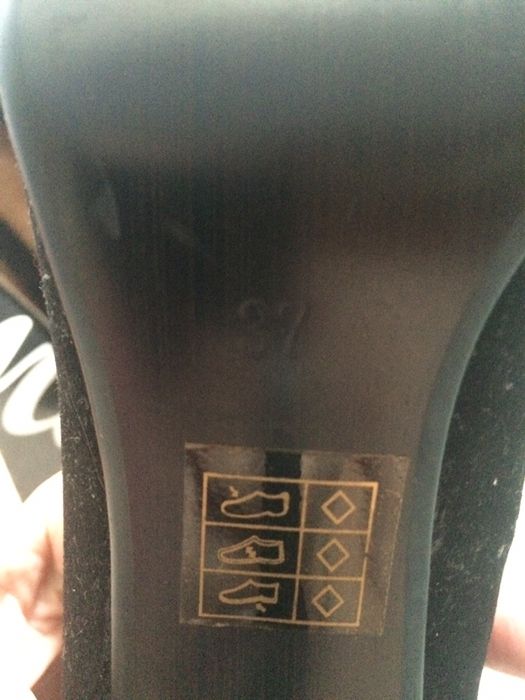 Vand pantofi Angel Blue negri