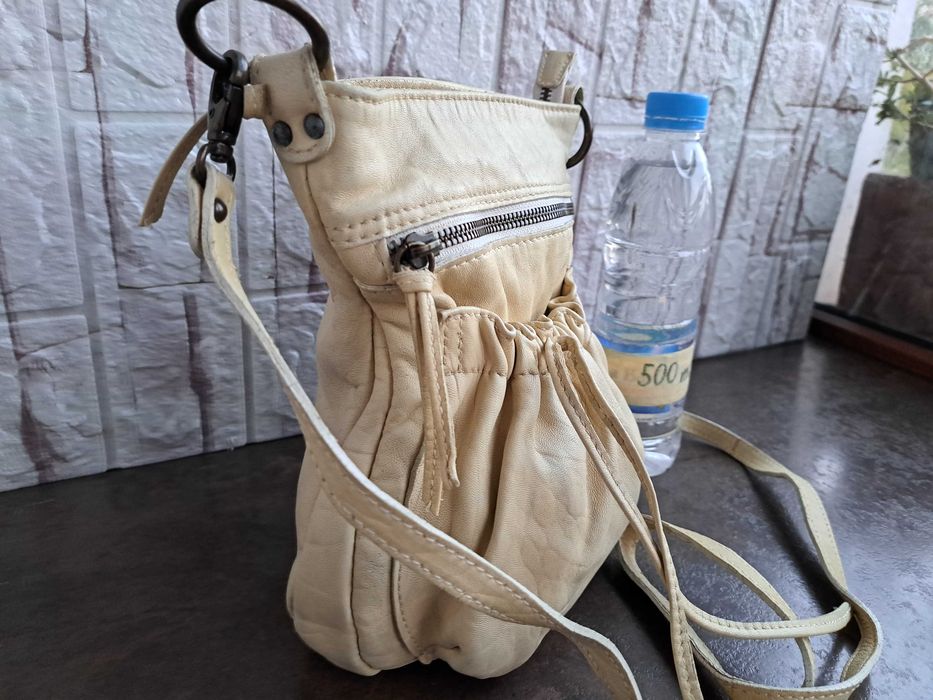 дамска чанта,малка кожена чантичка,протмоне-естествена кожа