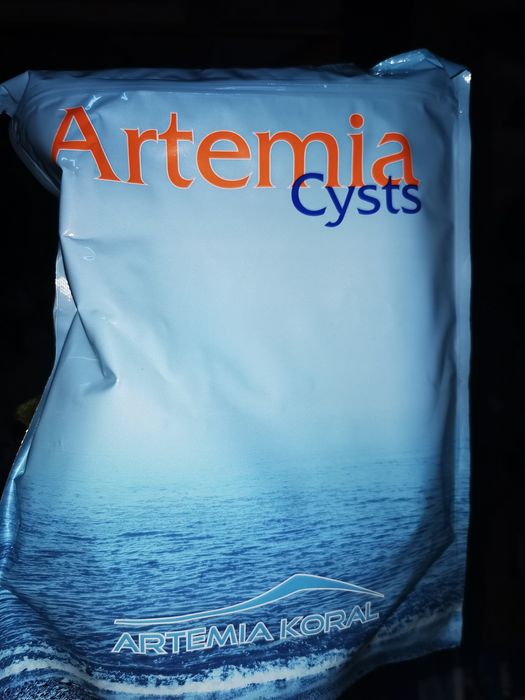 Oua de Artemia koral - uscata cea mai buna rata de eclozare