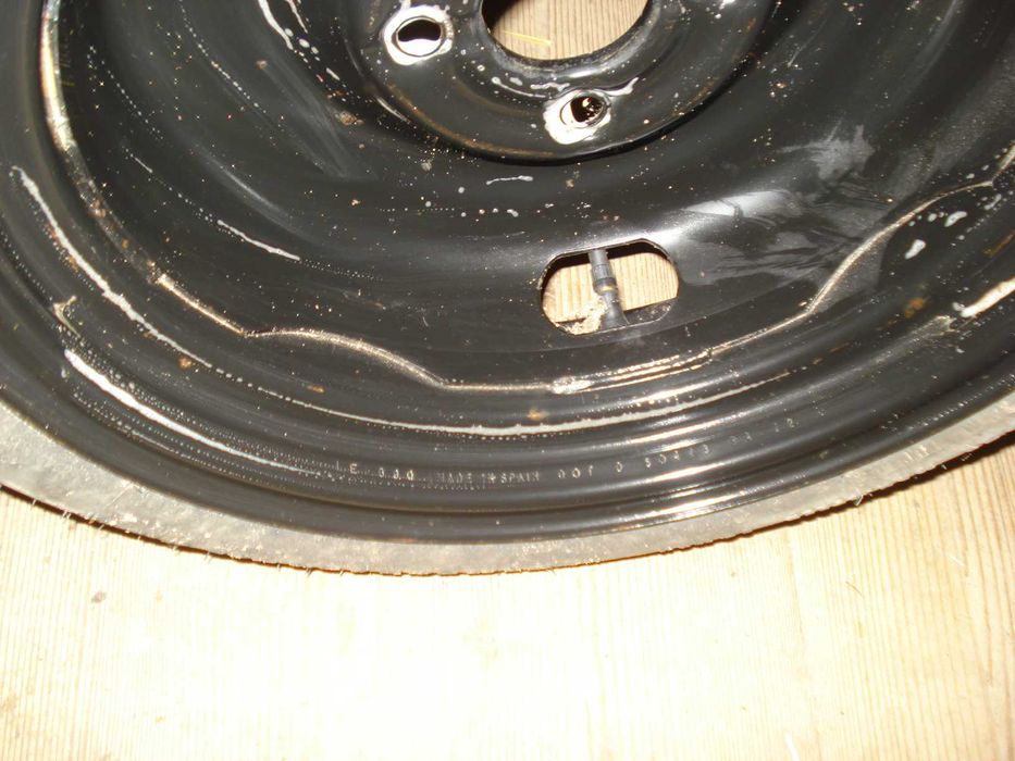 roata de rezerva mica slim 105 70 R14 opel polo dacia 4 prezoane