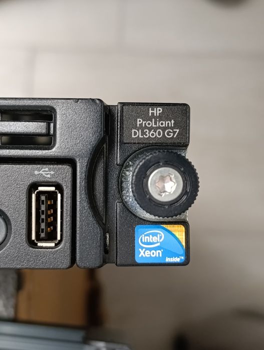 Server proliant DL360 G7 HP