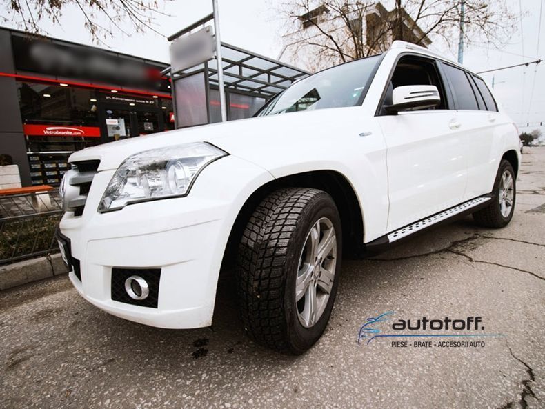 Praguri Mercedes GLK X204 (08-15) din aluminiu