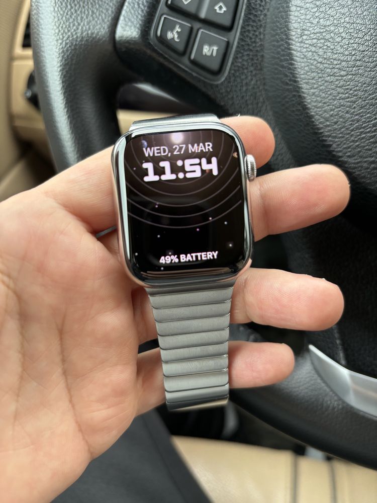 Apple watch 8 stainless steel 45 mm