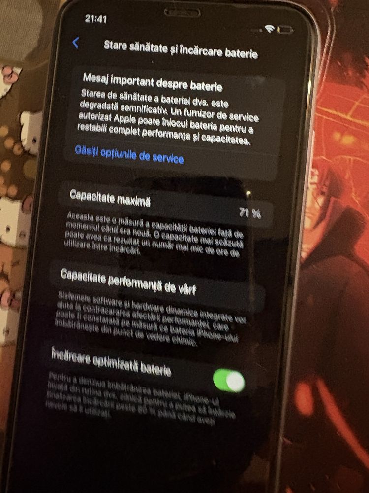 Vand iphone 11 mov ^^ 128 GB