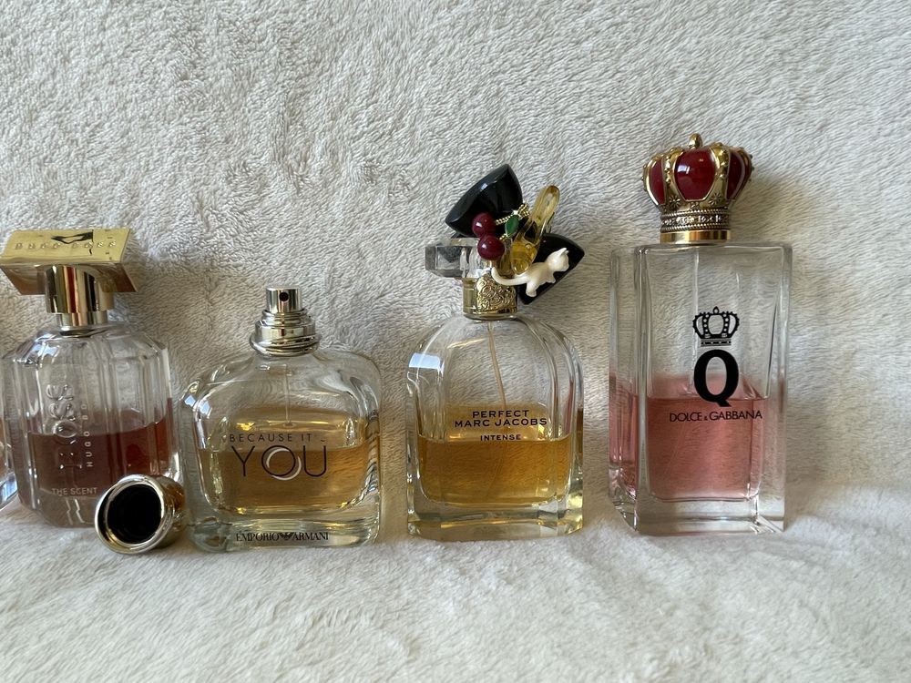 Оригинални дамски парфюми Boss Armani Givenchy Alien Marc Jacobs Dolce