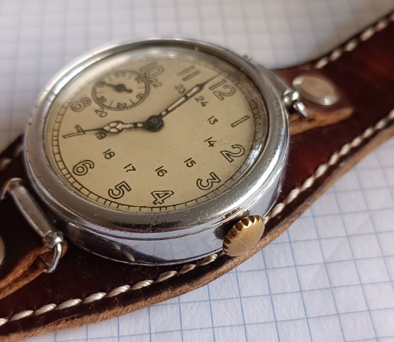 Старинные командирские часы Кировский мчз 40-50е годы