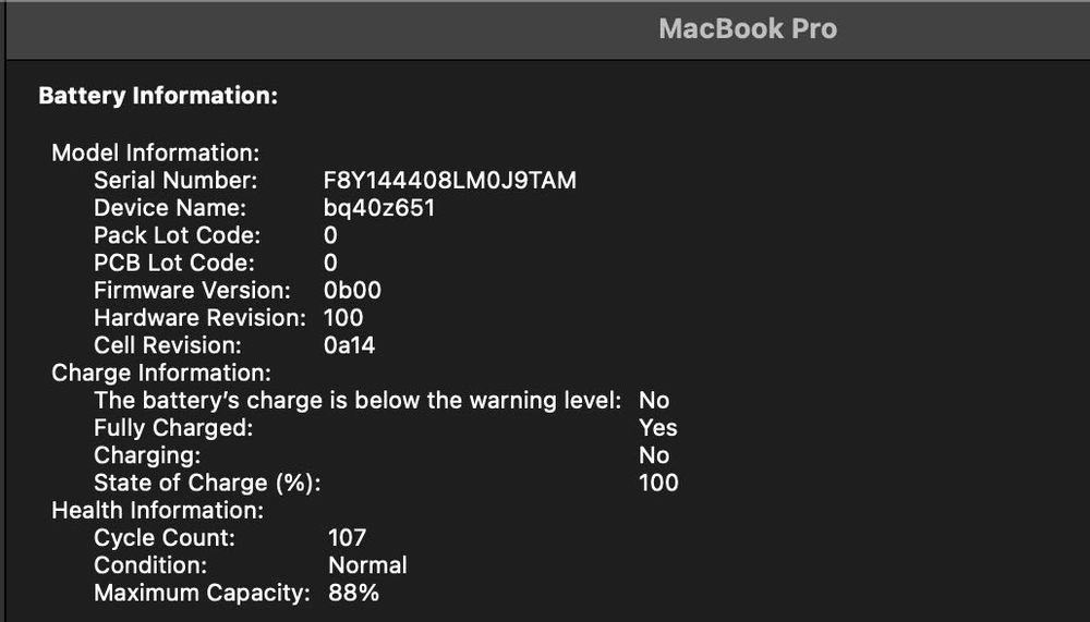 Macbook M1 Max 16''  1 TB, 32 GB RAM