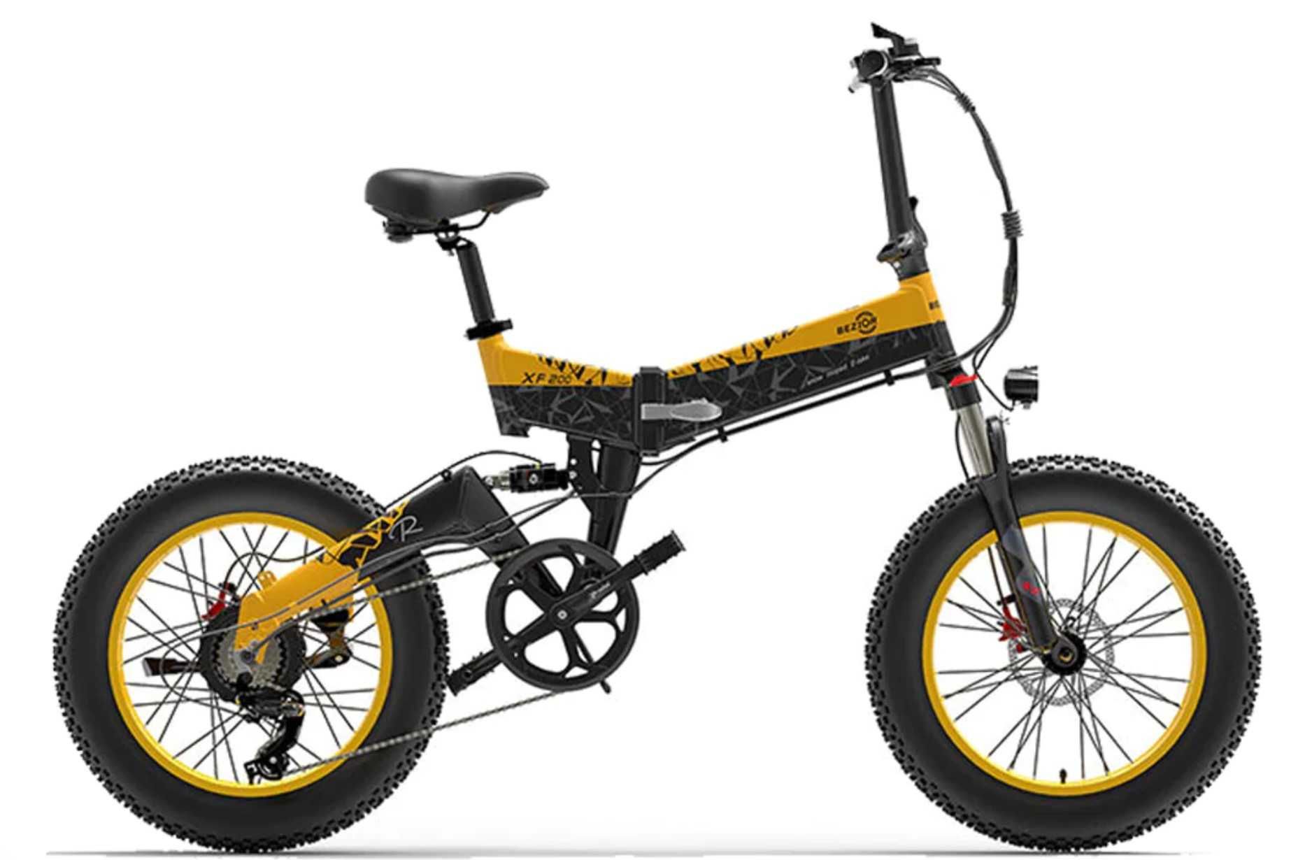 Bezior XF200 Електрически велосипед, Fatbike, electric bicycle