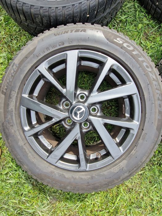 Roți iarnă, jante Al originale Mazda CX 3, Mazda 3, 5 6,  205 60 16