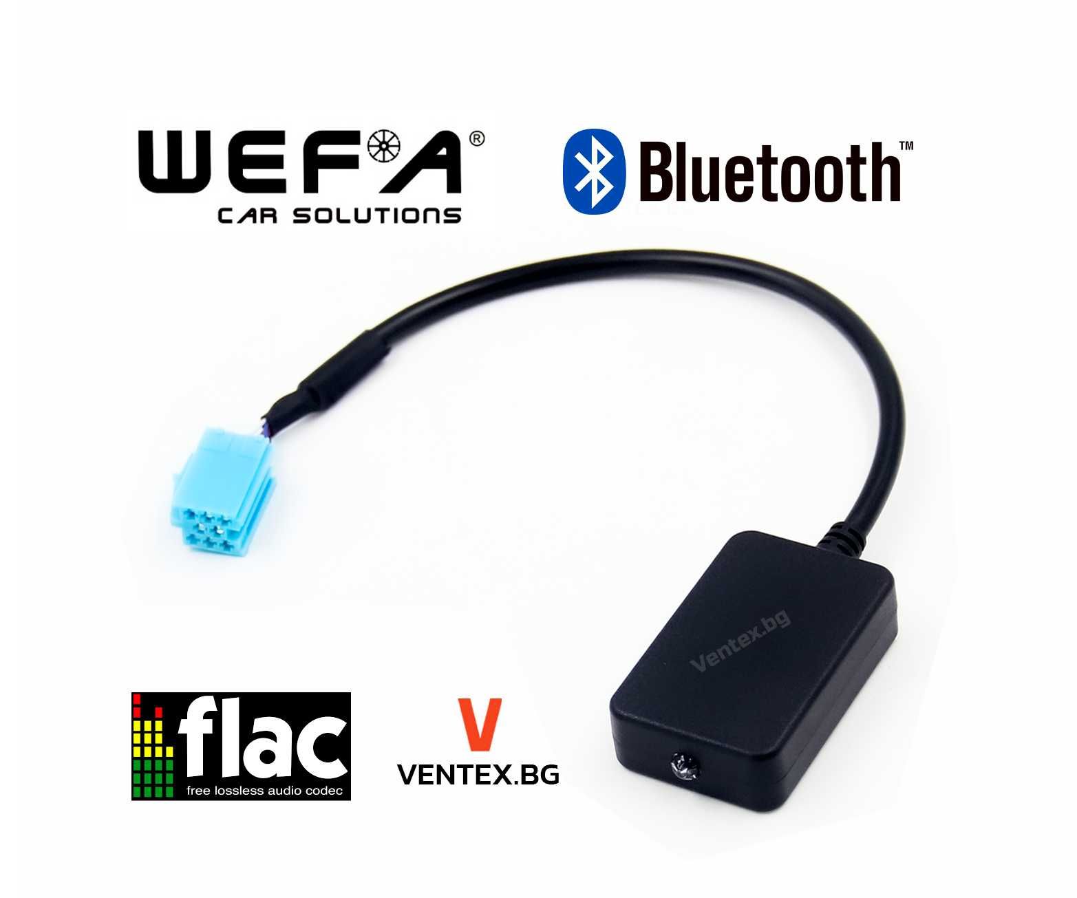 CD чейнджър Bluetooth за Renault 2000 до 2011 рено блутут адаптер WEFA