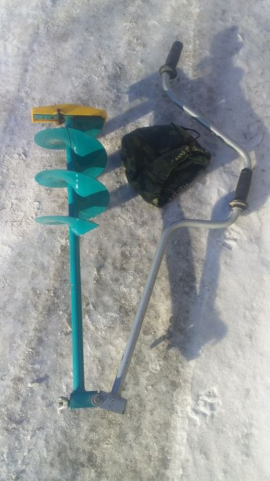 Продаётся новый ледобур исползоволся однажды