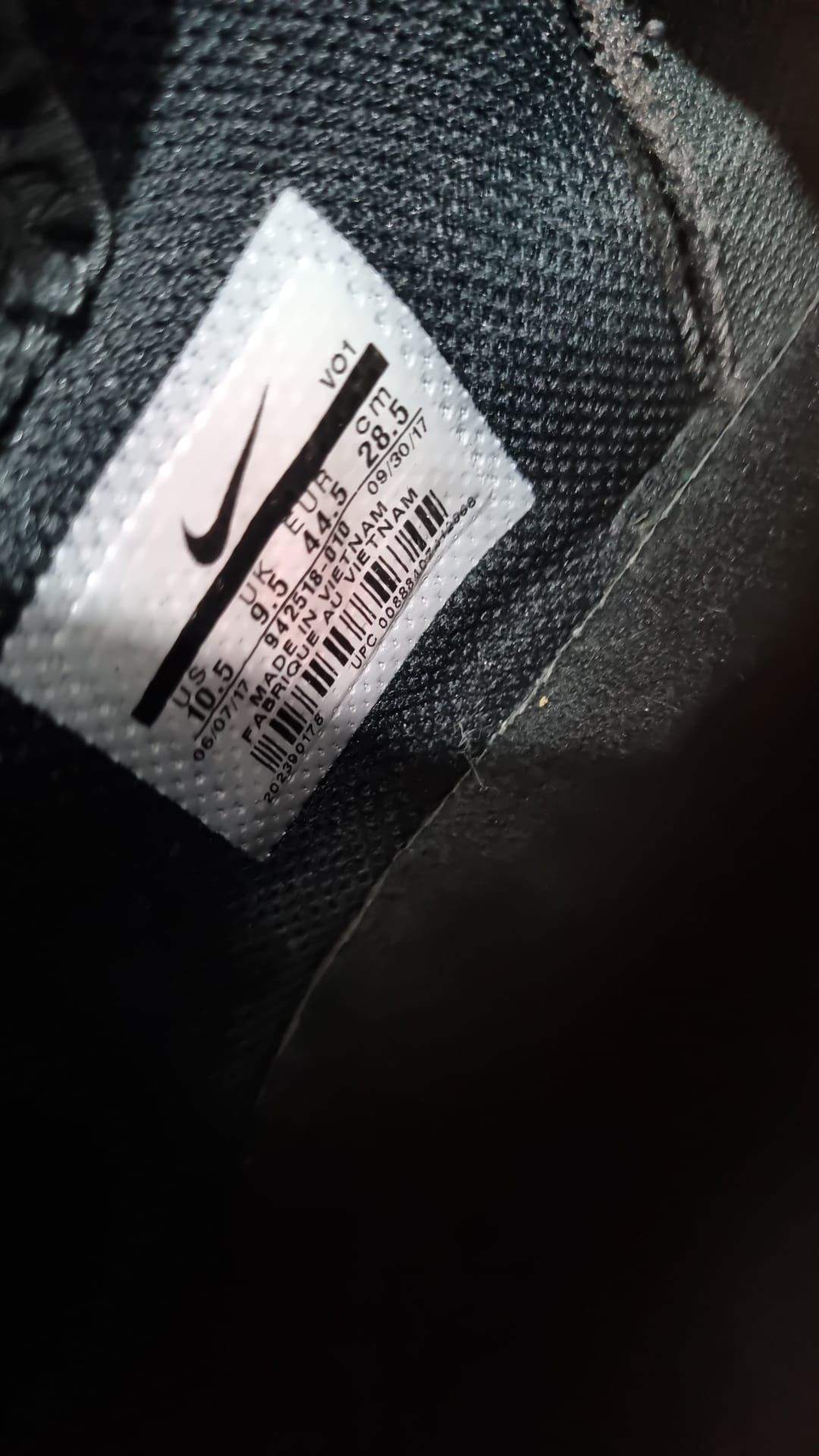 Nike LeBron Whitness II Black mărime 44.5