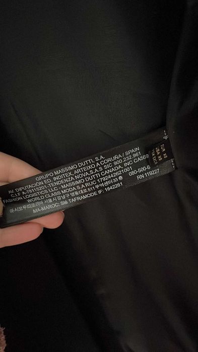 Palton Massimo Dutti 99% lana, XS