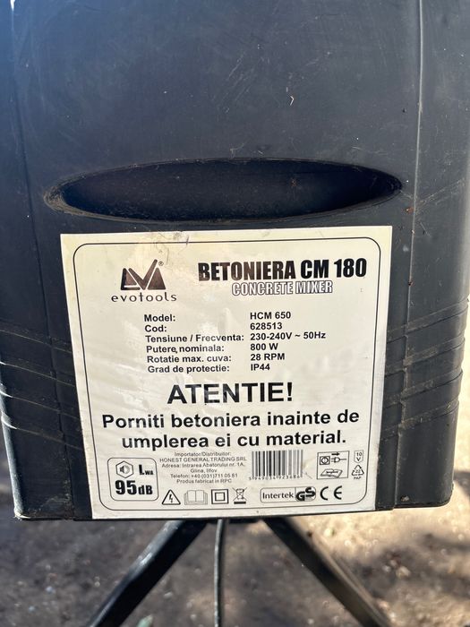 Betonieră CM 180 evotools
