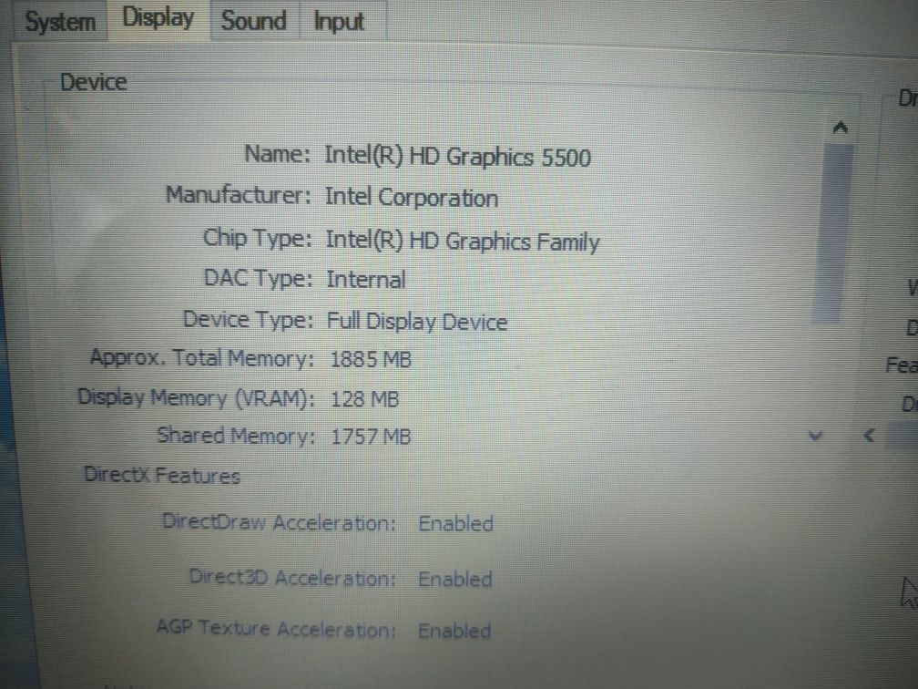 Laptop asus intel i3 a5a gen,hdd 1tb,ram 4 gb,display 15,6