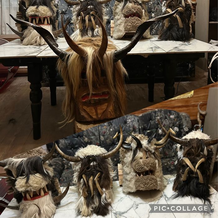 Кукерски маски,тояги,пояси,колани