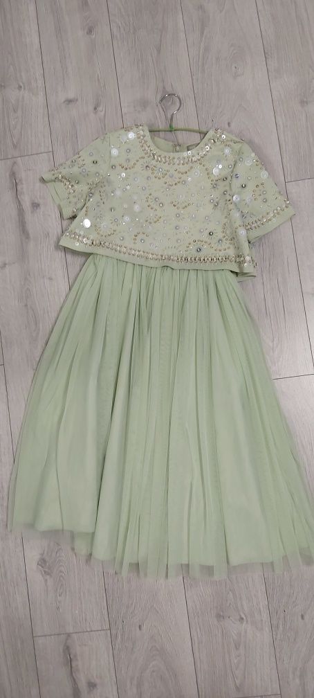 Rochie ocazie verde deschis