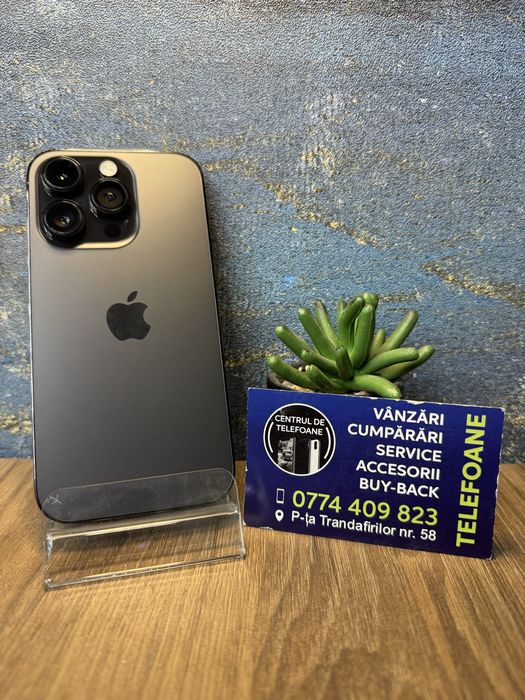 Iphone 14 Pro/128Gb/Garantie 2Ani Centrul de Telefoane/Rate