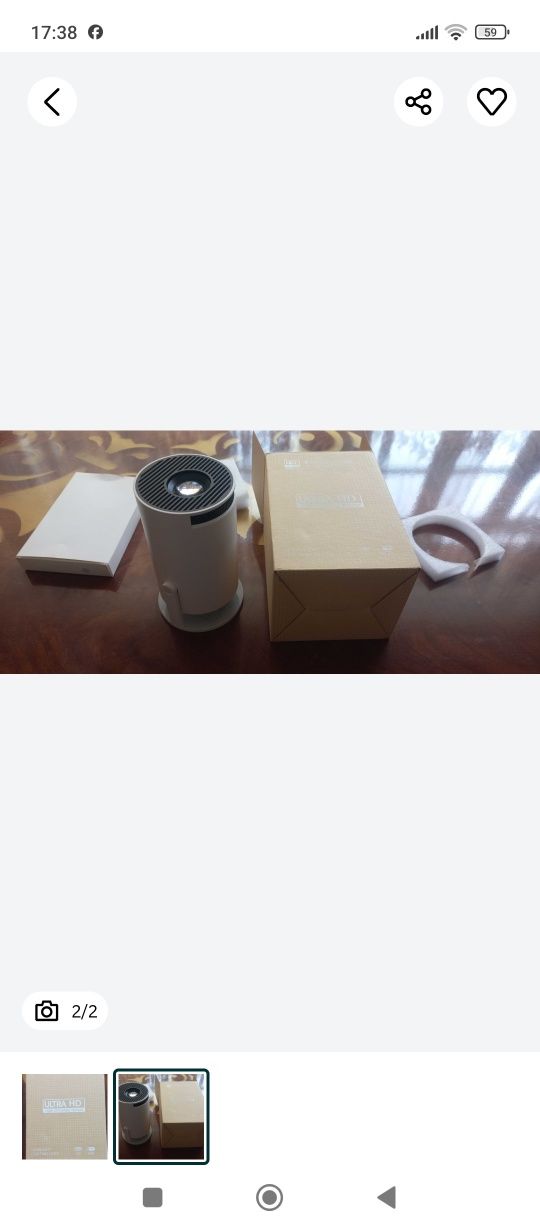 Proektor HY300 smart yangi