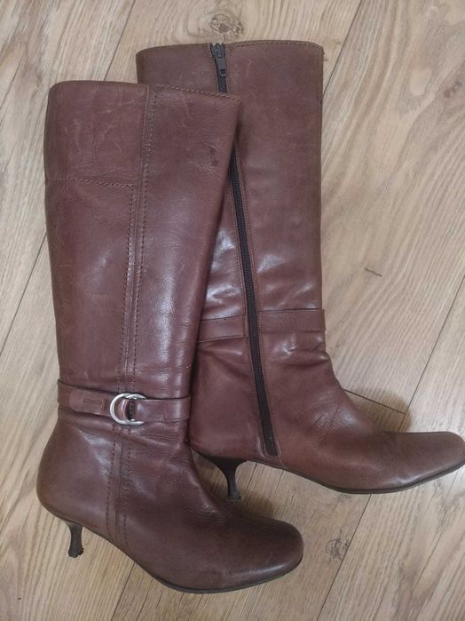 Cizme de piele, marimea 37