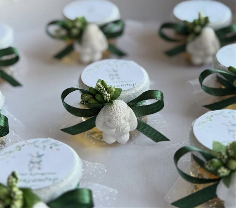 Подаръци за гости - погача, кръщене, рожден ден