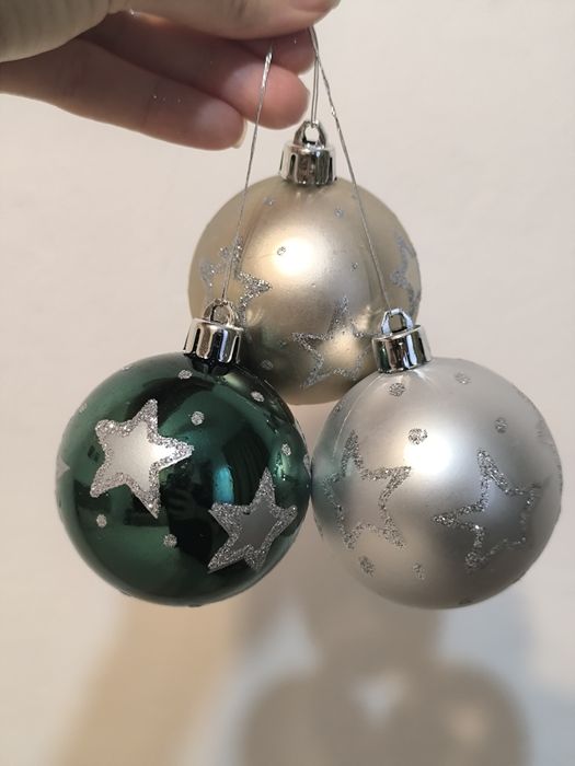 Globuri (72 buc)+panglică decorativă (12 buc)