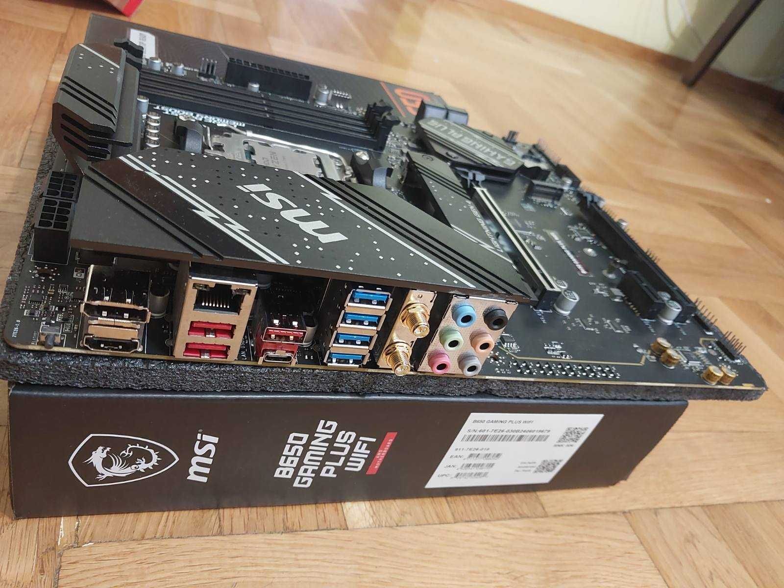 AMD Ryzen 5 7600X + MSI B650 Gaming Plus Wi-Fi , AM5