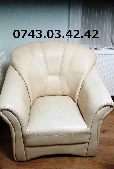 Fotoliu din piele ecologica-Pret Fix!