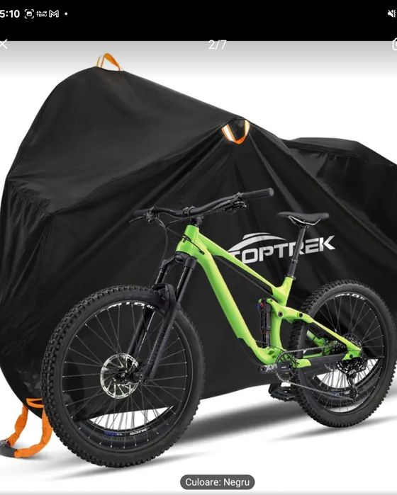 Husa protectie bicicleta scutere Toptrek.