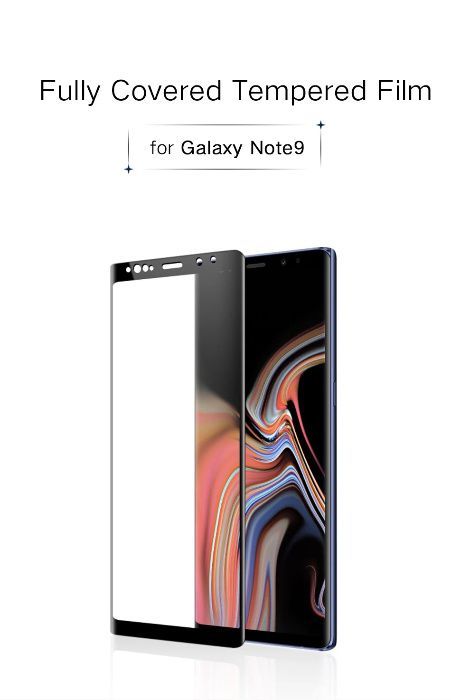 Folie sticla curbata 100D FULL GLUE pt Samsung Galaxy Note 8 / Note 9
