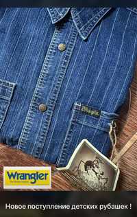 Детские джинсовые рубашки Wrangler Montana