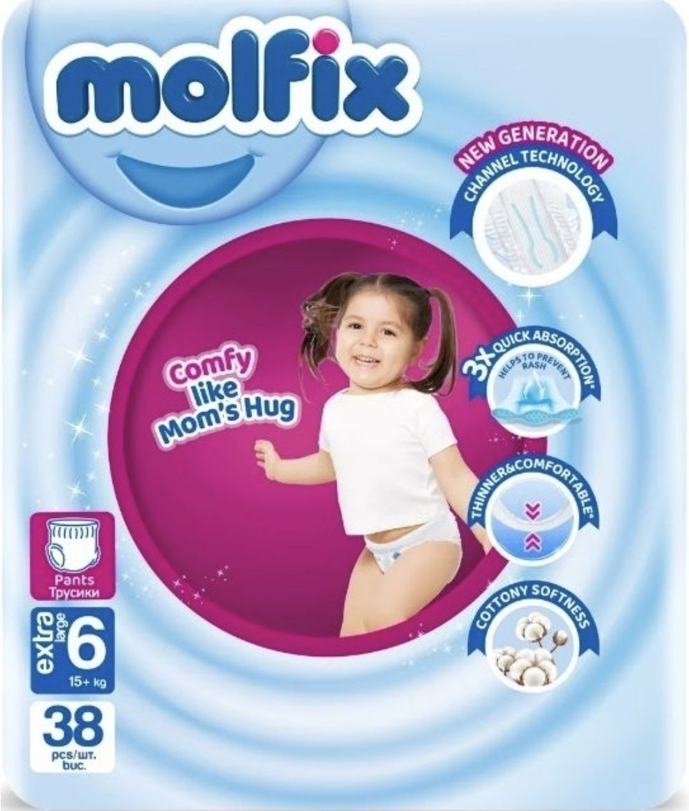 Подгузники-трусики Molfix 6