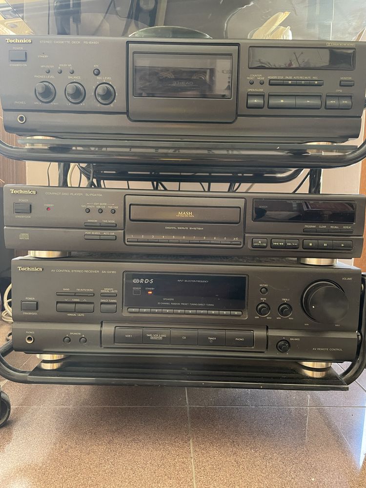 AV Control Stereo Reciever TECHNICS SA-GX 180